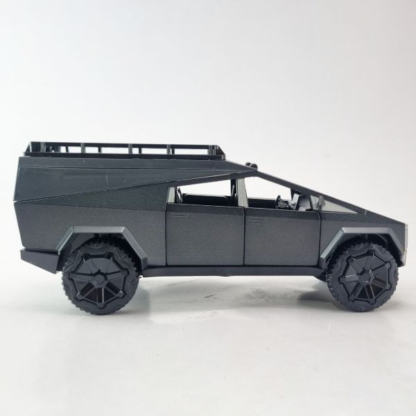 tesla-cybertruck-diecast-model-mobile-kitchen (5) تصویر ماکت تسلا سایبرتراک XHD در مقیاس ۱: