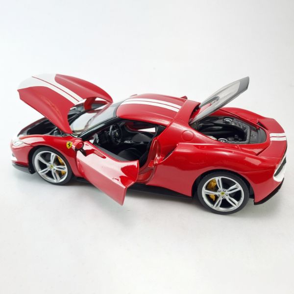 burago-ferrari-296-gtb-assetto-fiorano-1-18 (5) عکس محصول ماکت Ferrari 296 GTB Assetto Fiorano برند Burago